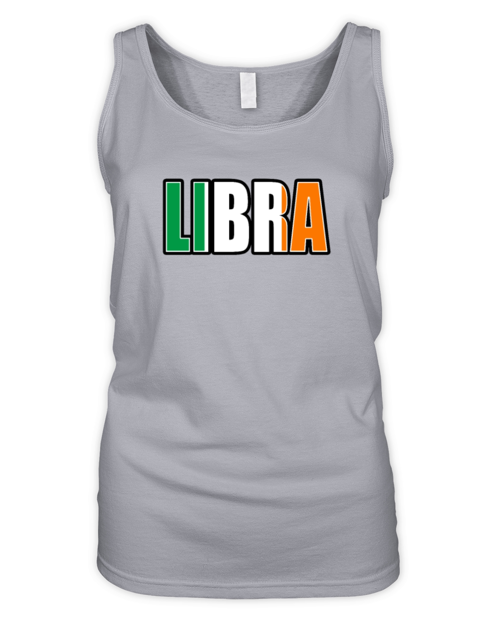 Libra Irish Horoscope Heritage DNA Flag Organic Women's Tank Top