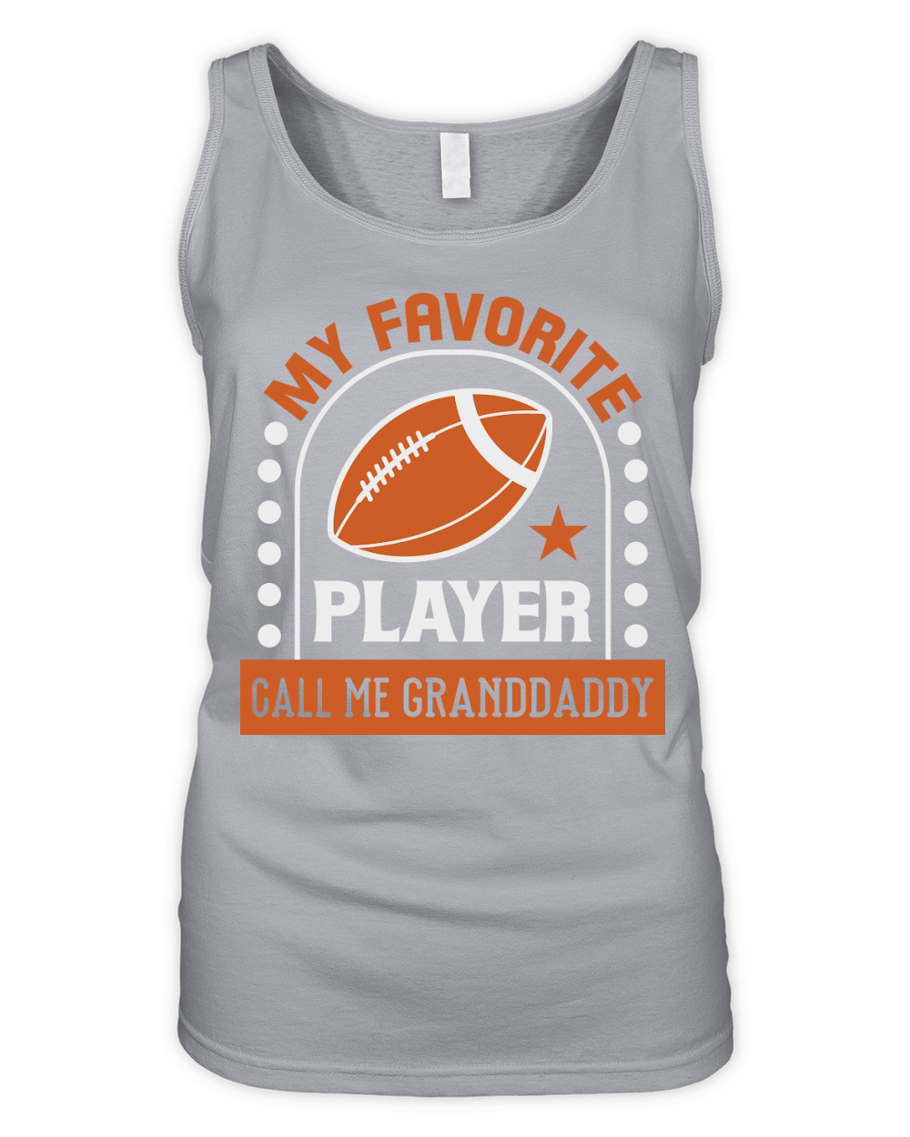 My Favorite Player Call Me Grandpa 06 Organic Women's Tank Top