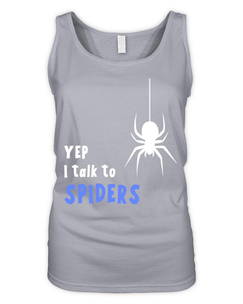 Spider Joke Design for Araneae Pet Owners Organic Women's Tank Top