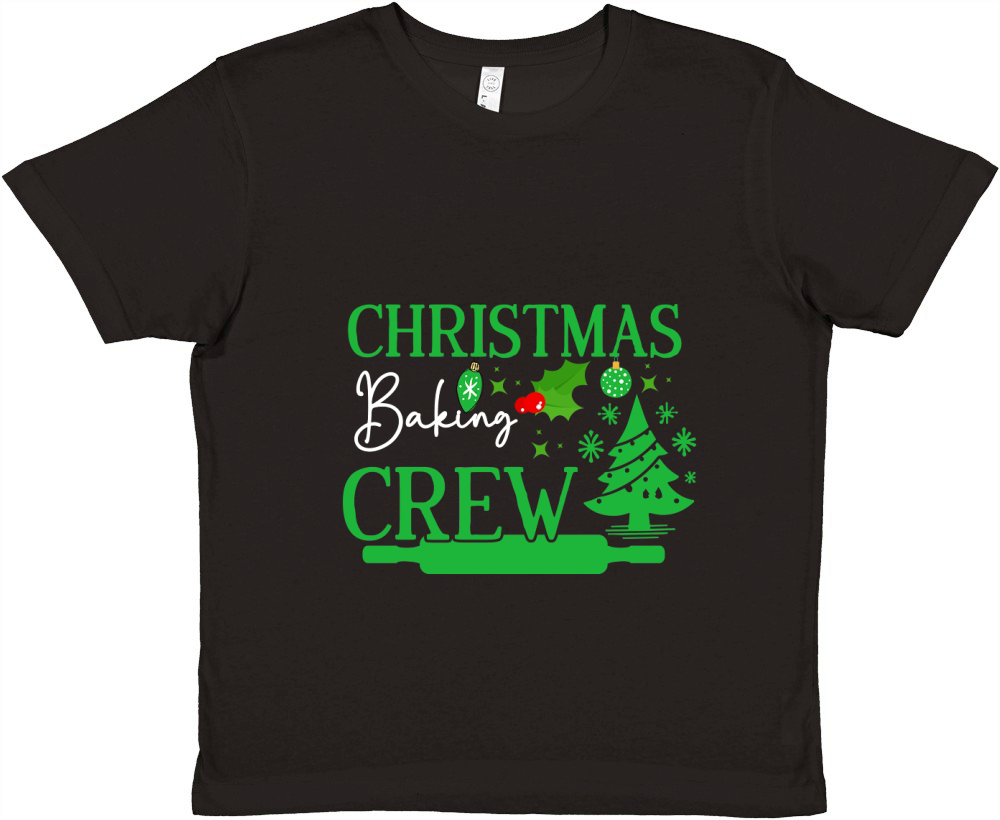Christmas Baking Crew  2 Premium Kids Crewneck T-shirt