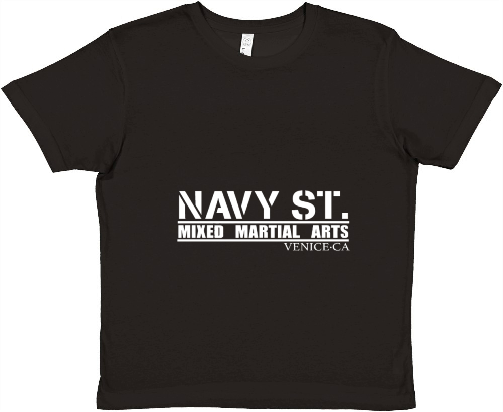 Navy St MMA Premium Kids Crewneck T-shirt