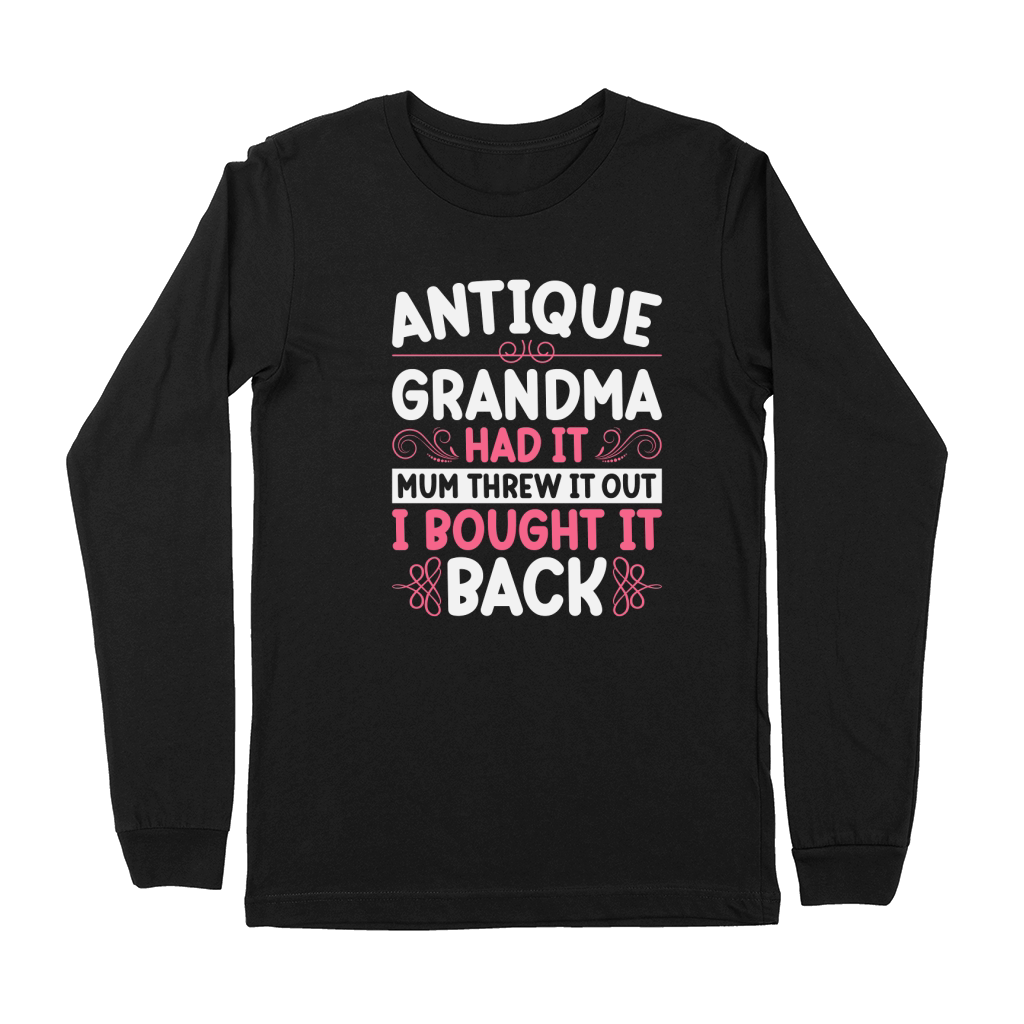 Antique Collector Antique Store Antiquing Premium Long Sleeve