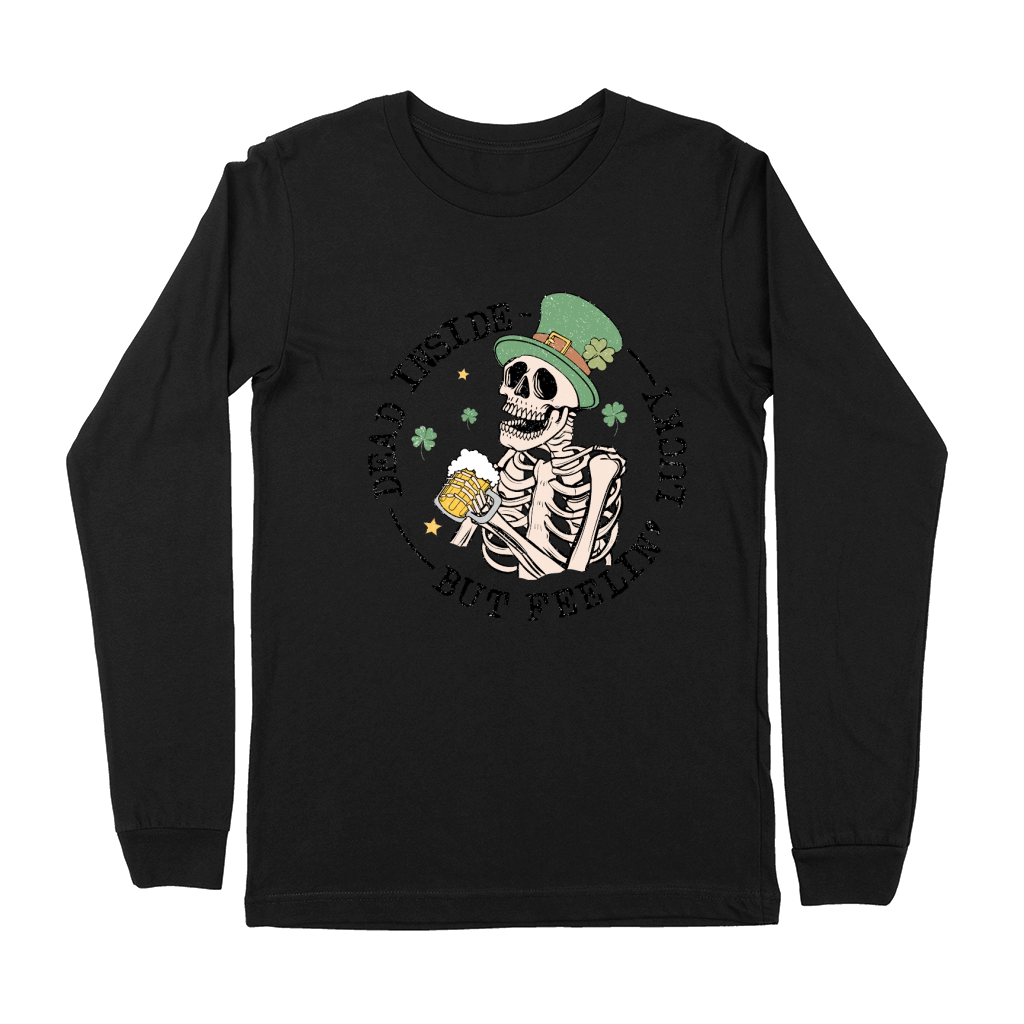 Dead inside but feelin lucky Premium Long Sleeve