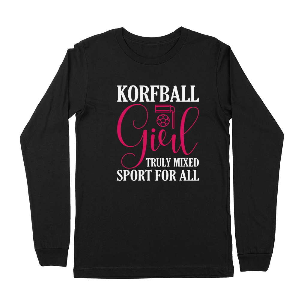 KorfBall Girl Truly Mixed Sport For All Premium Long Sleeve