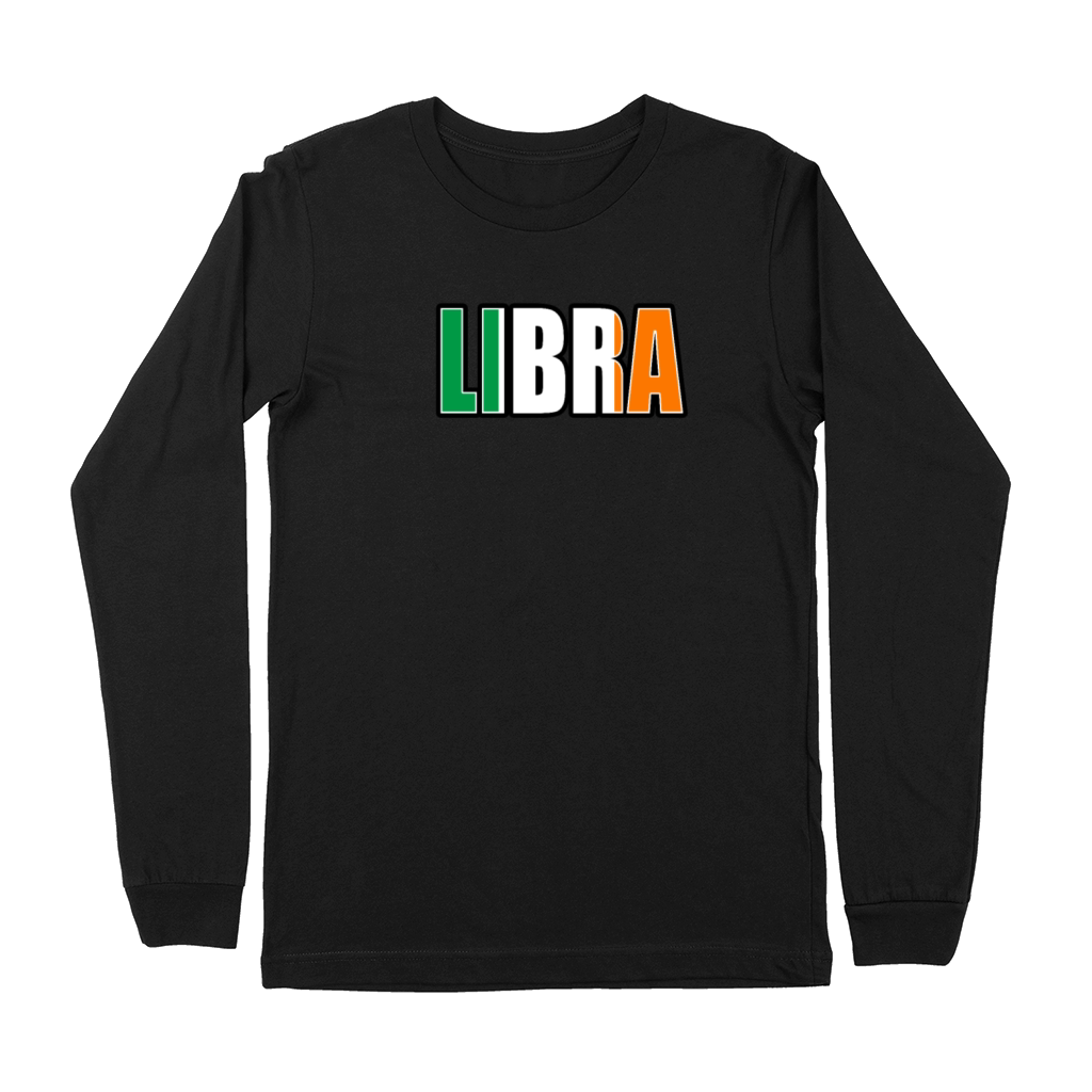 Libra Irish Horoscope Heritage DNA Flag Premium Long Sleeve