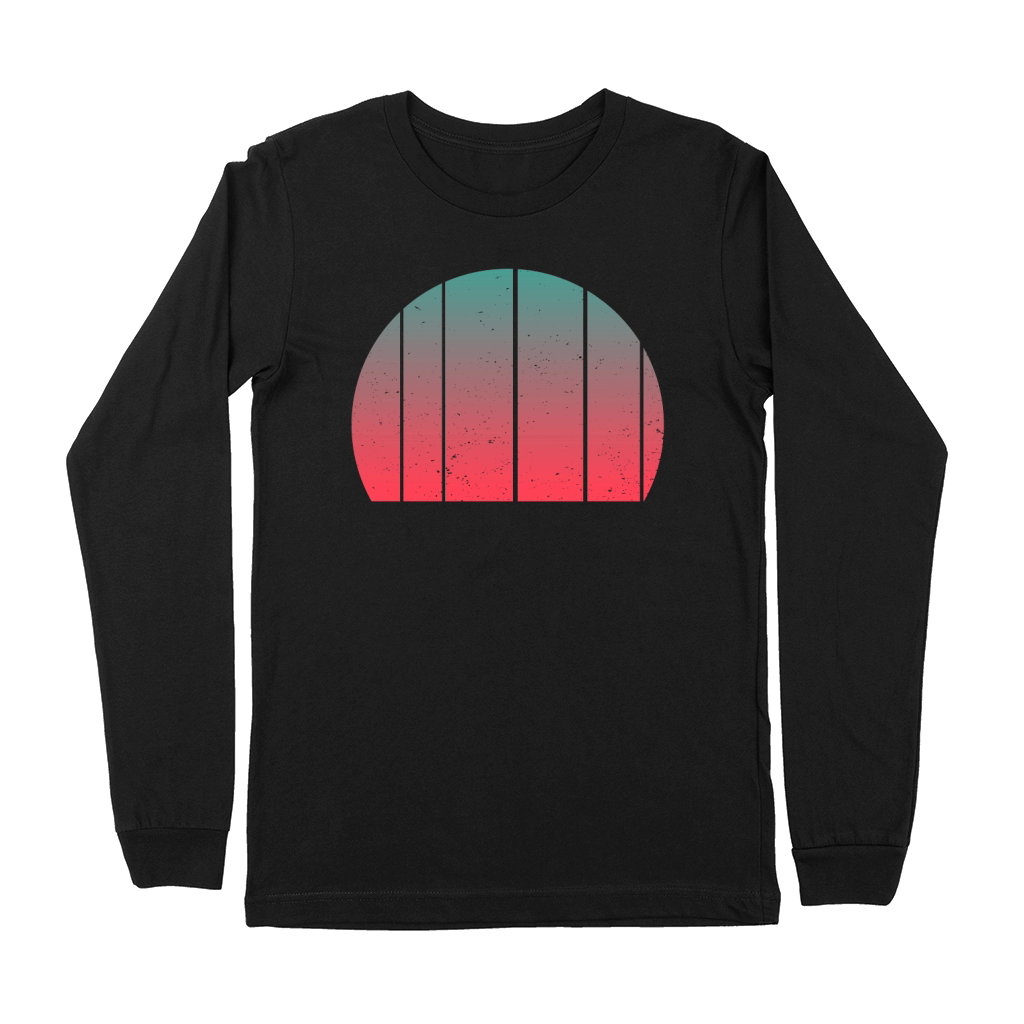 Vintage Retro Sunset (4) Premium Long Sleeve