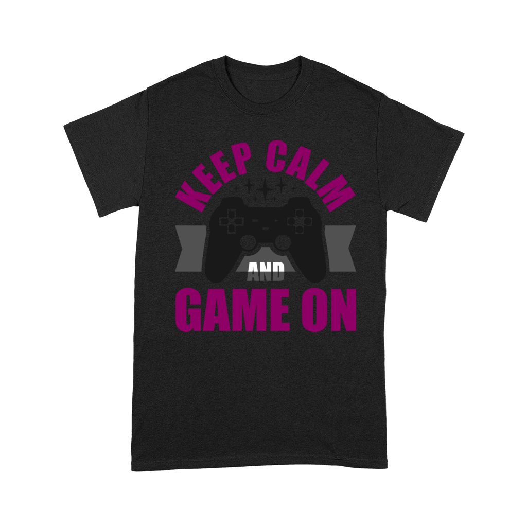 Keep Calm and Game On Premium T-shirt