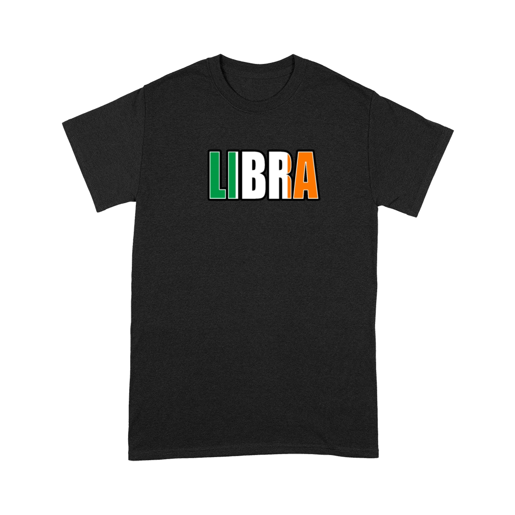Libra Irish Horoscope Heritage DNA Flag Premium T-shirt