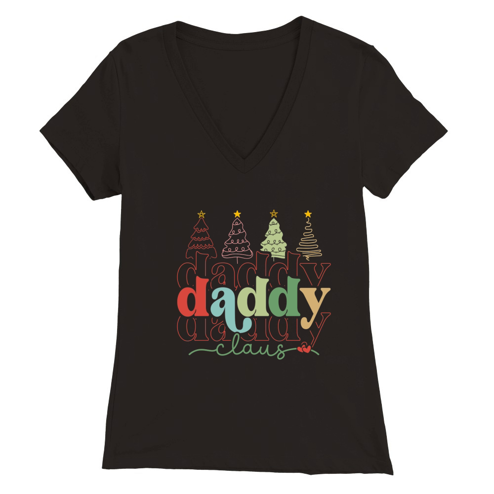 Daddy Claus 16 Premium Womens V-Neck T-shirt
