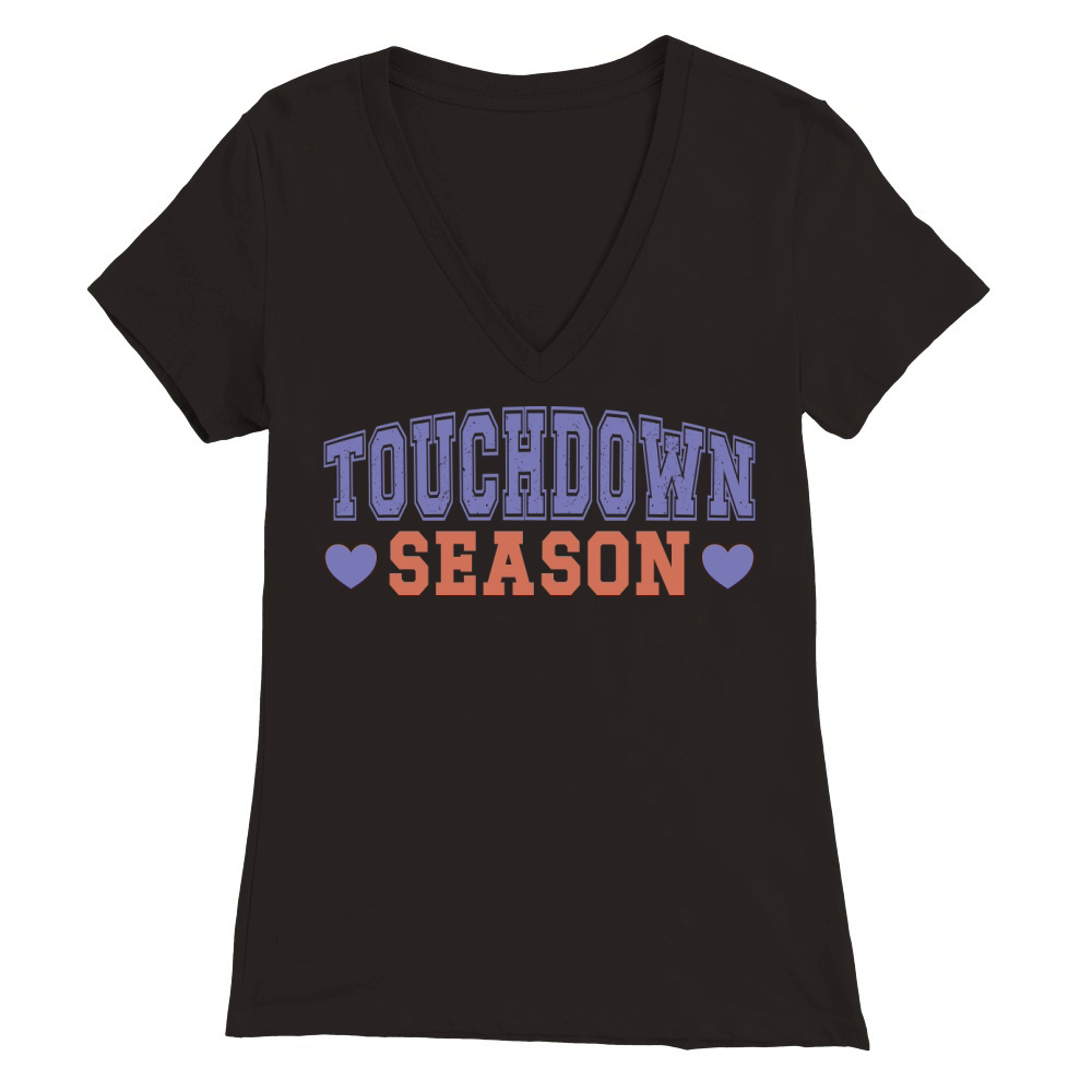 Touchdown Season 1 Premium Womens V-Neck T-shirt