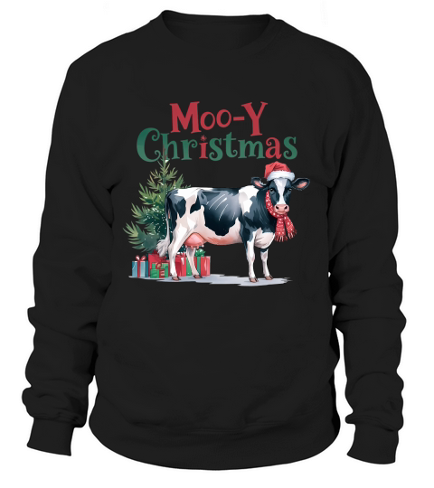 Moo Y Christmas Vintage 03 Sweatshirt Unisex