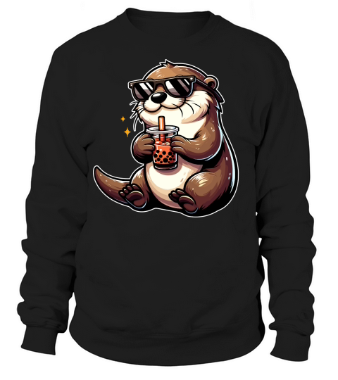 Otter BOBA TEA 1 Sweatshirt Unisex