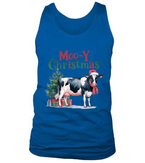 Moo Y Christmas Vintage 03 Tank Top Unisex