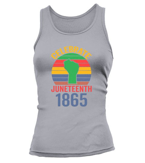 Celebrate Juneteenth 1865 Tank top Woman