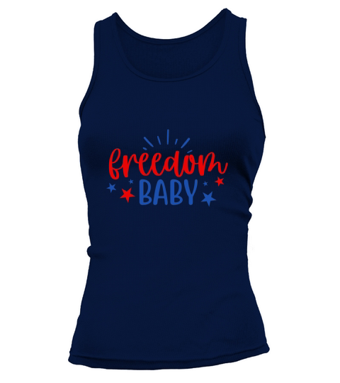 Freedom Baby Tank top Woman