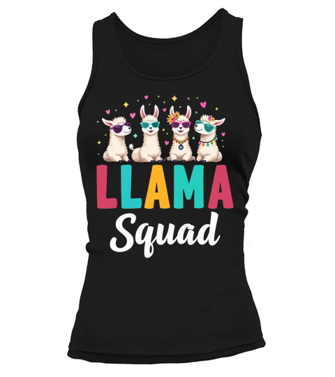 Llama squad 02 Tank top Woman