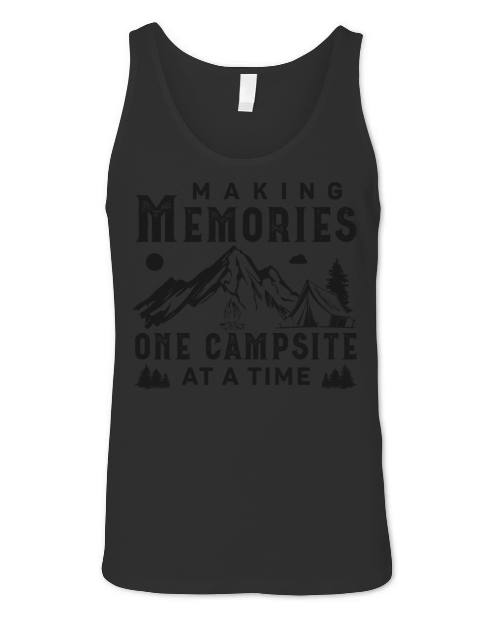 Camping Tent Unisex Jersey Tank