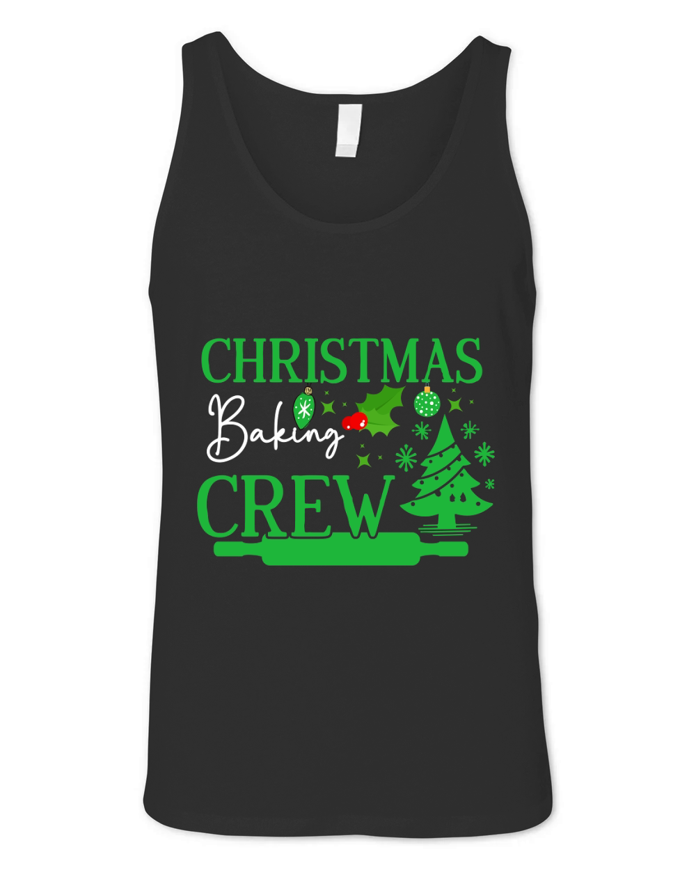 Christmas Baking Crew  2 Unisex Jersey Tank