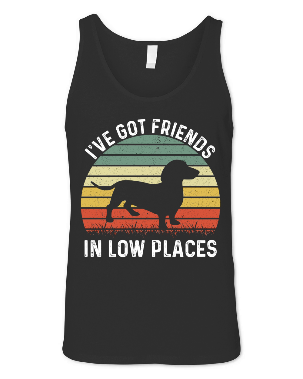 Ive Got Friends in Low Places 02 Unisex Jersey Tank