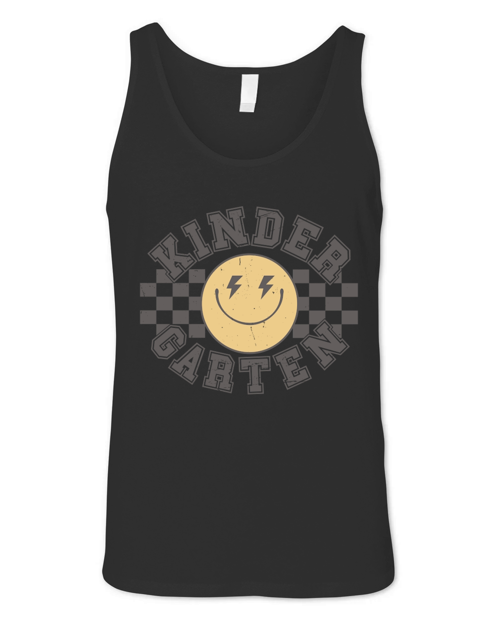 kindergarten checkered Unisex Jersey Tank