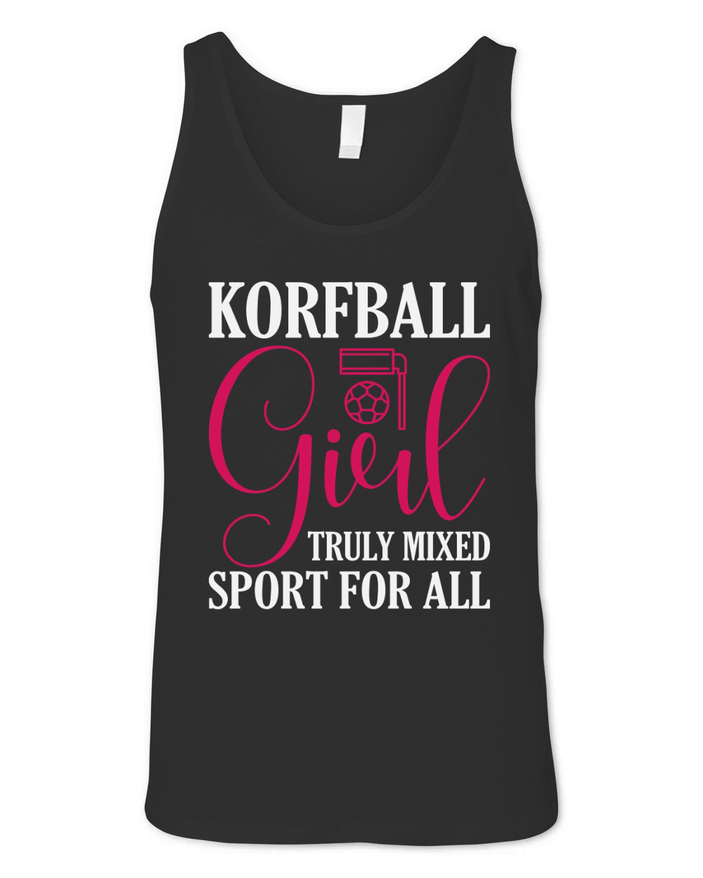 KorfBall Girl Truly Mixed Sport For All Unisex Jersey Tank