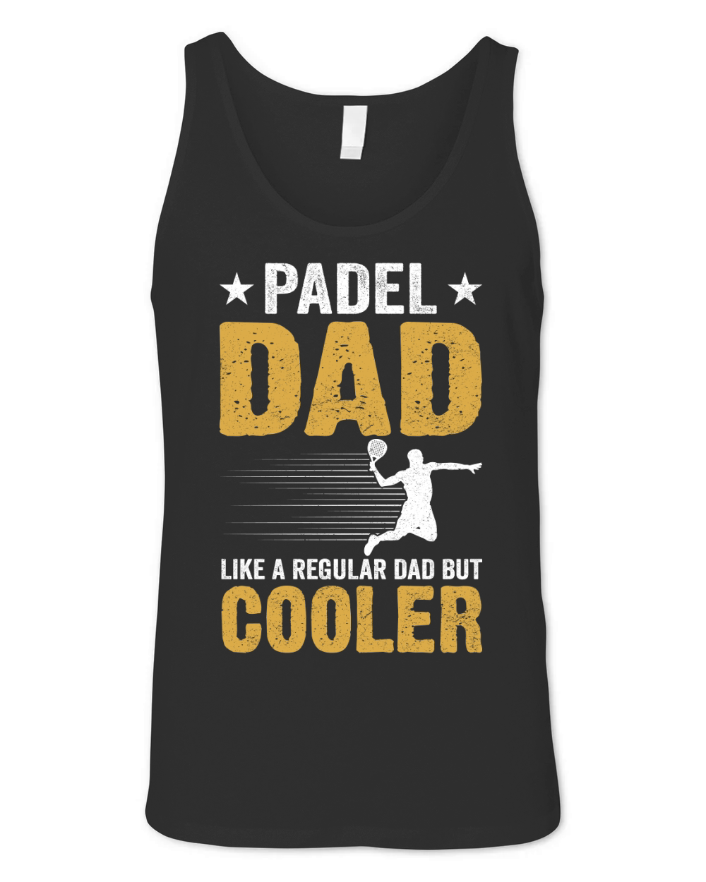Padel dad like a regular dad But Cooler 04 Unisex Jersey Tank