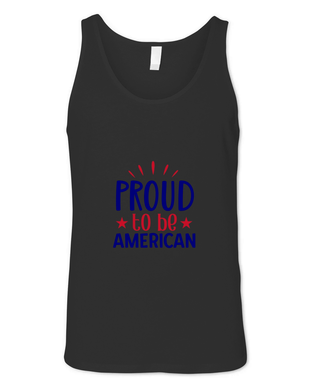 Proud to be american Unisex Jersey Tank