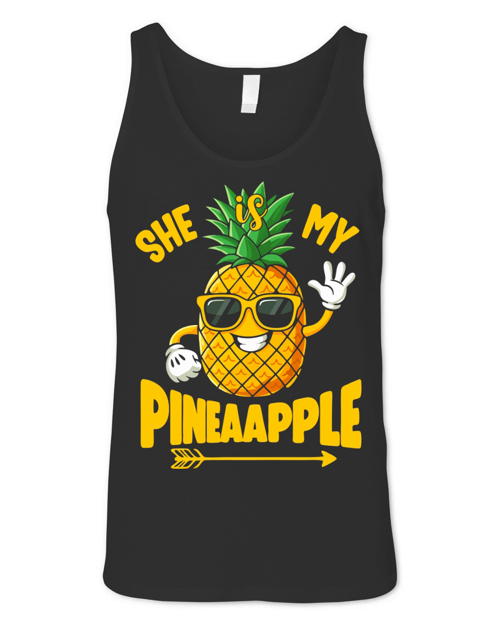 She Is My Pineapple Unisex Jersey Tank