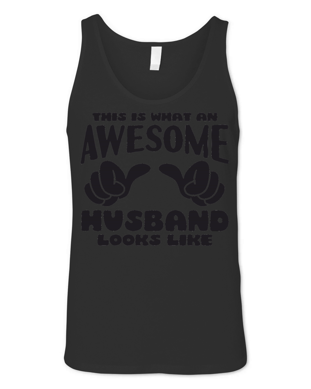 This is what an Awesome Husband looks like Unisex Jersey Tank