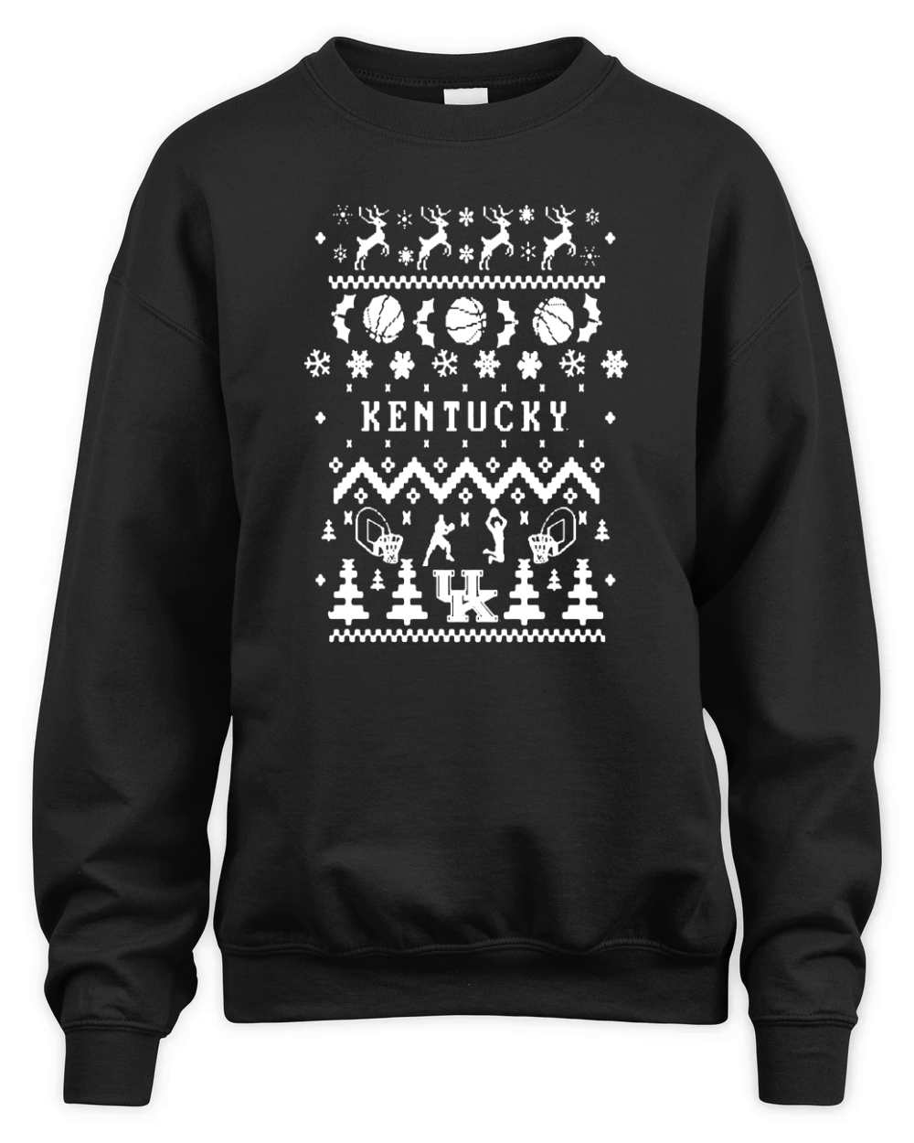 Kentucky Wildcats - Ugly Christmas Sweaters t-shirt Unisex Premium Crewneck Sweatshirt