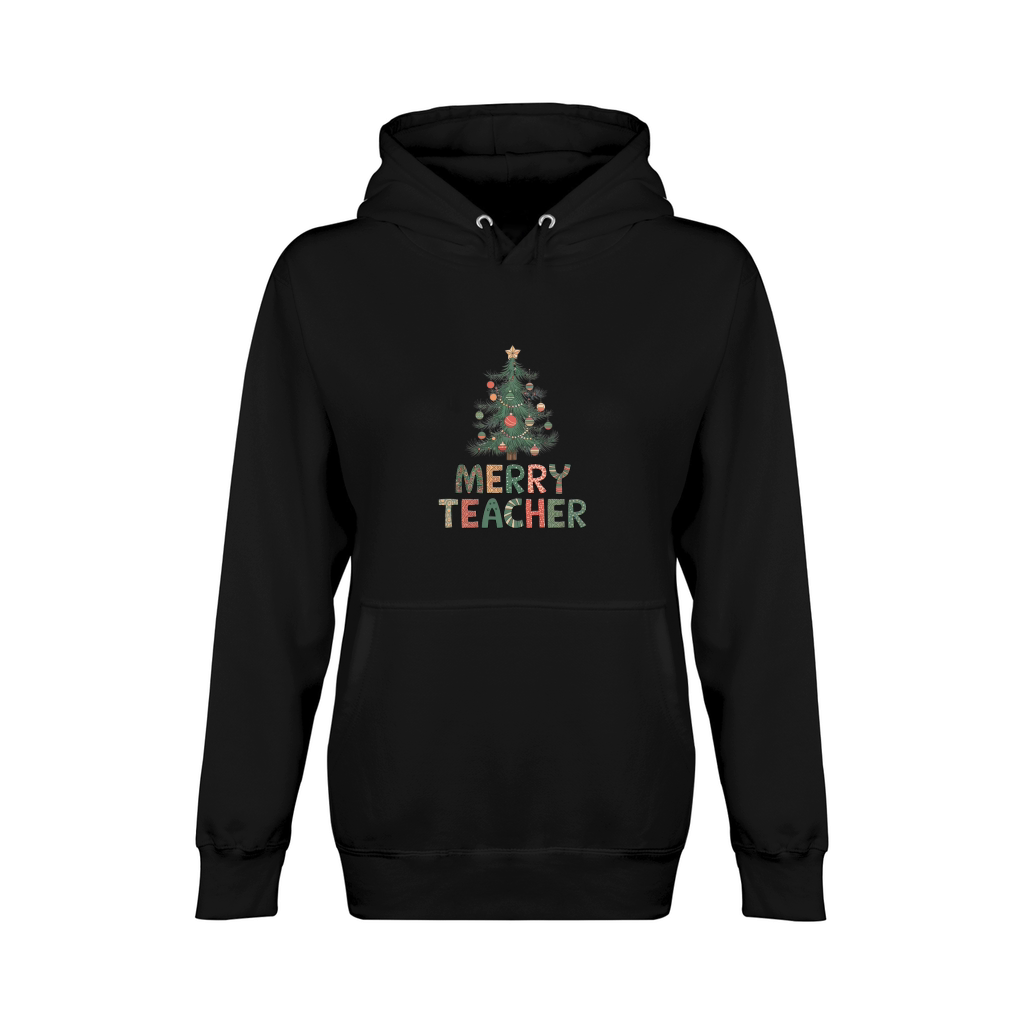 merry teacher Christmas (3) Unisex Premium Pullover Hoodie