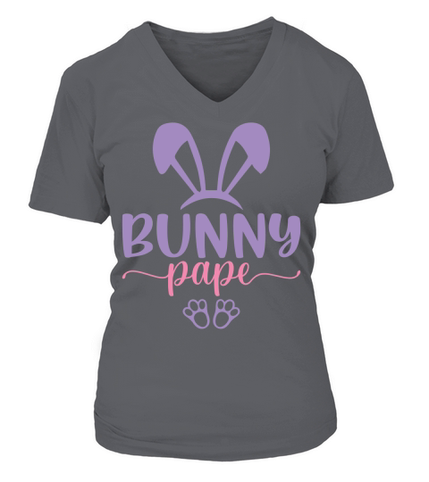 Bunny pape V-neck T-Shirt Woman