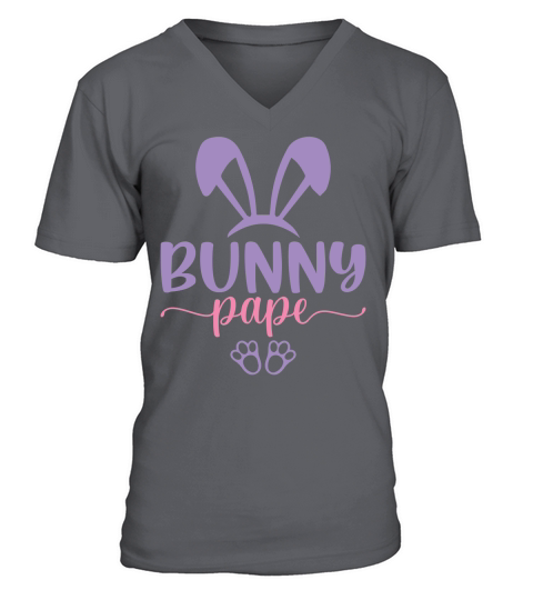 Bunny pape V-Neck T-shirt