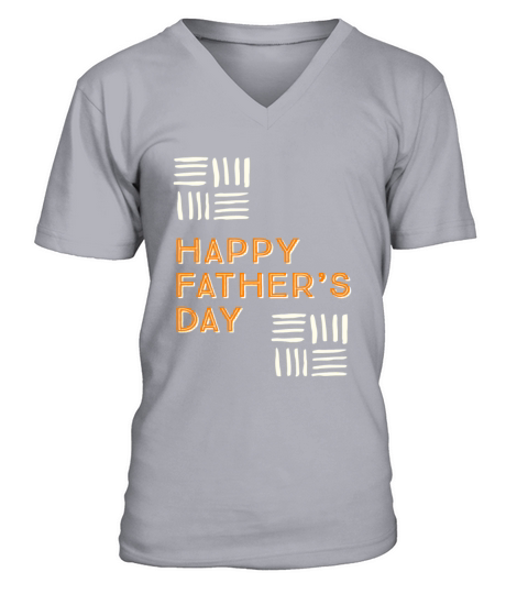 Happy Fathers Day V-Neck T-shirt