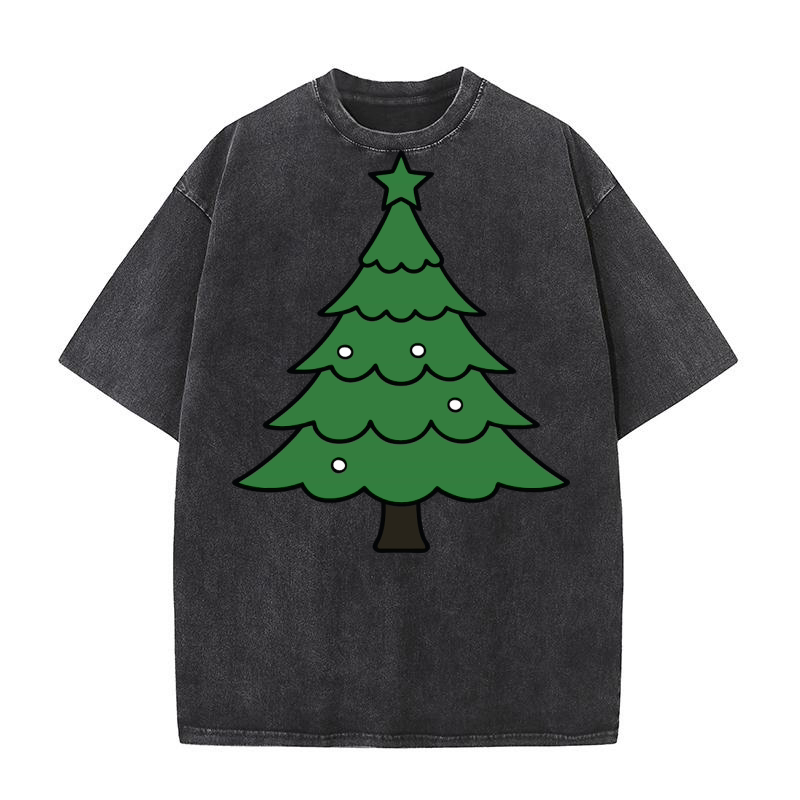 Christmas Tree 5 20 Washed T-Shirt