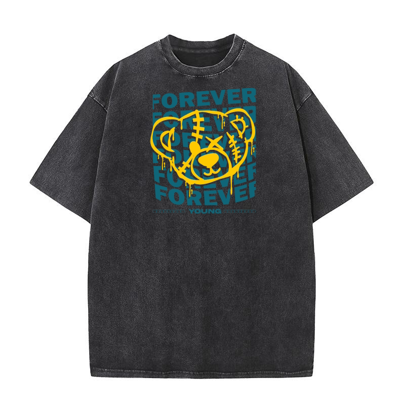 foreveng young Washed T-Shirt