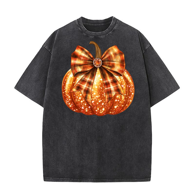 Glitter pumpkin 1 Washed T-Shirt