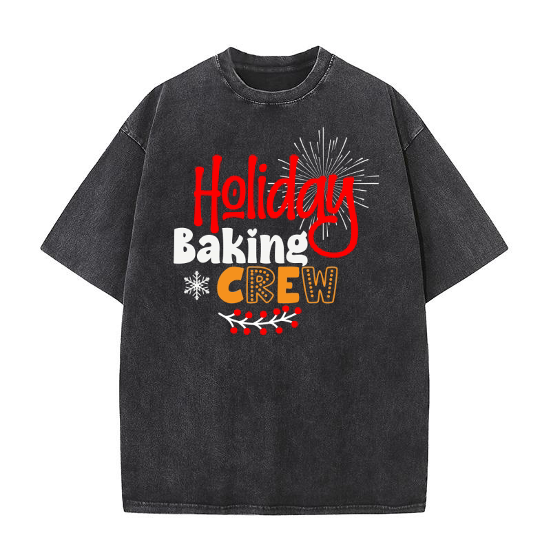 Holiday Baking Crew 7 Washed T-Shirt