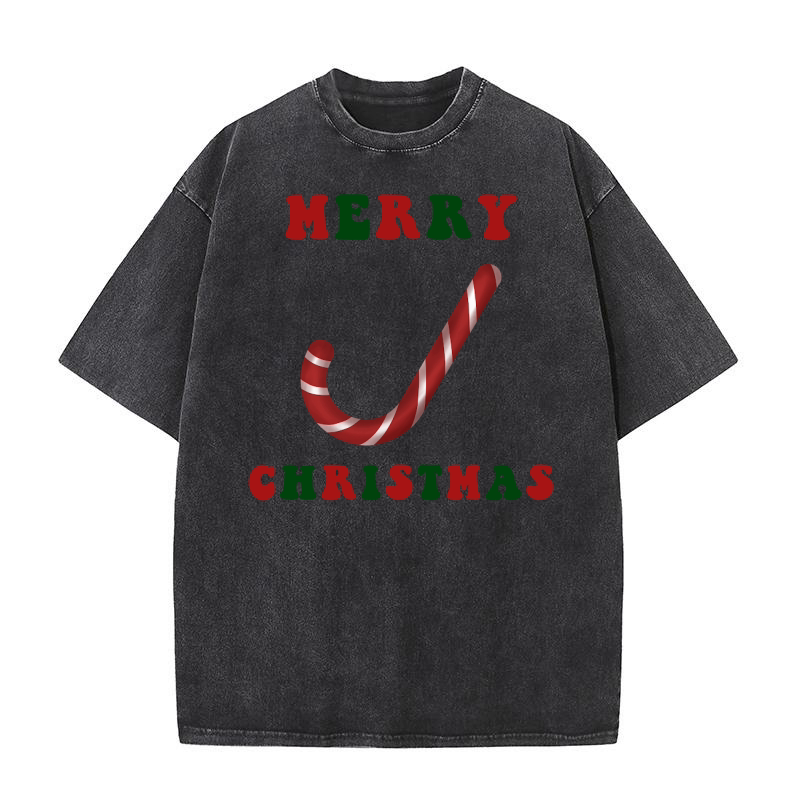 Merry Christmas 42 22 Washed T-Shirt