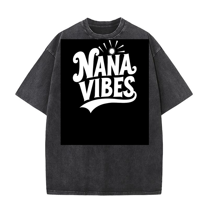 Nana vibes 3 Washed T-Shirt