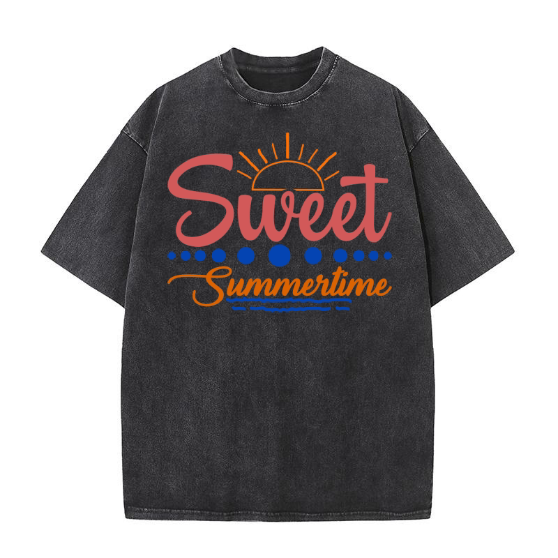 Sweet summertime 1 Washed T-Shirt