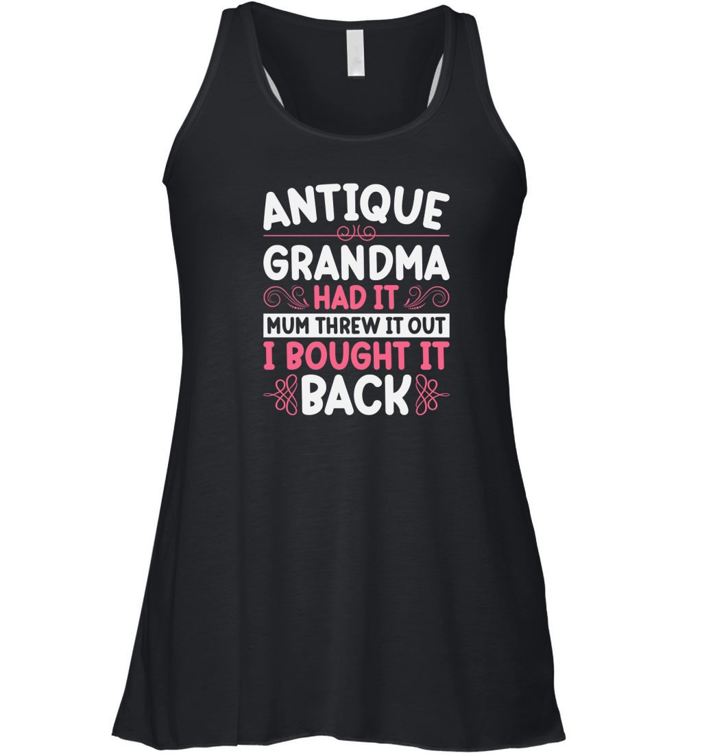 Antique Collector Antique Store Antiquing Women's Flowy Tank Top