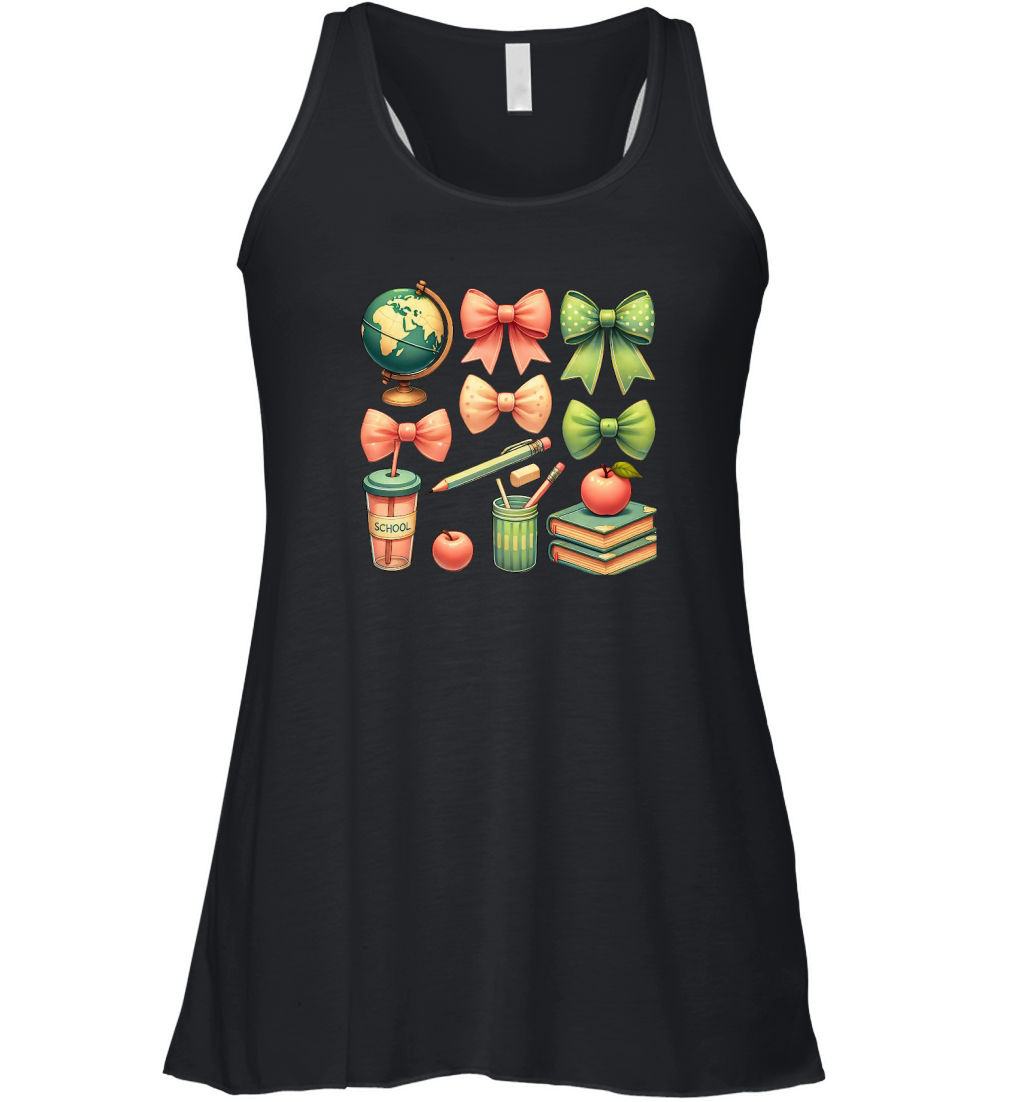 Back to School Cute Women's Flowy Tank Top