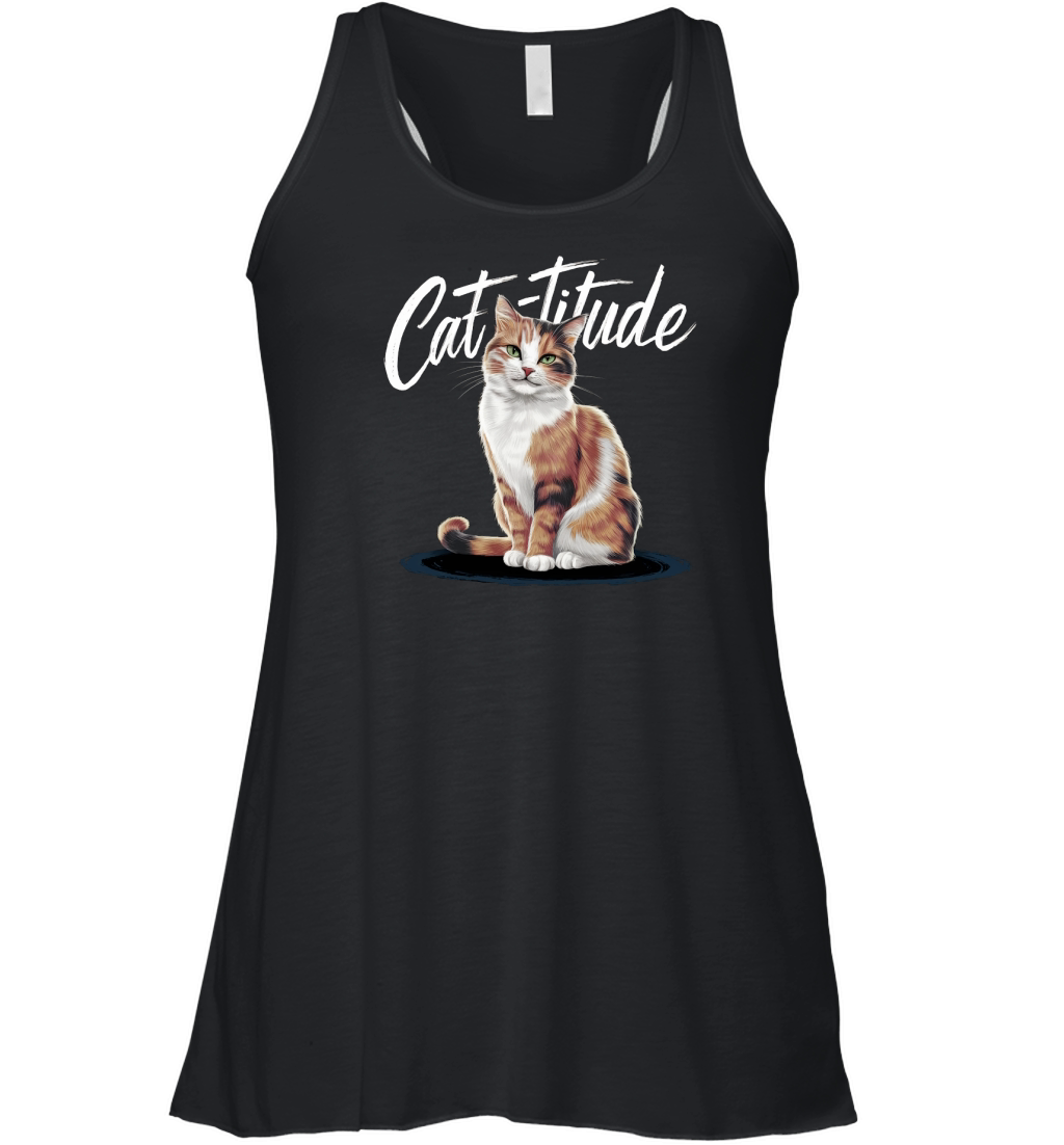 Cat Titude Women's Flowy Tank Top