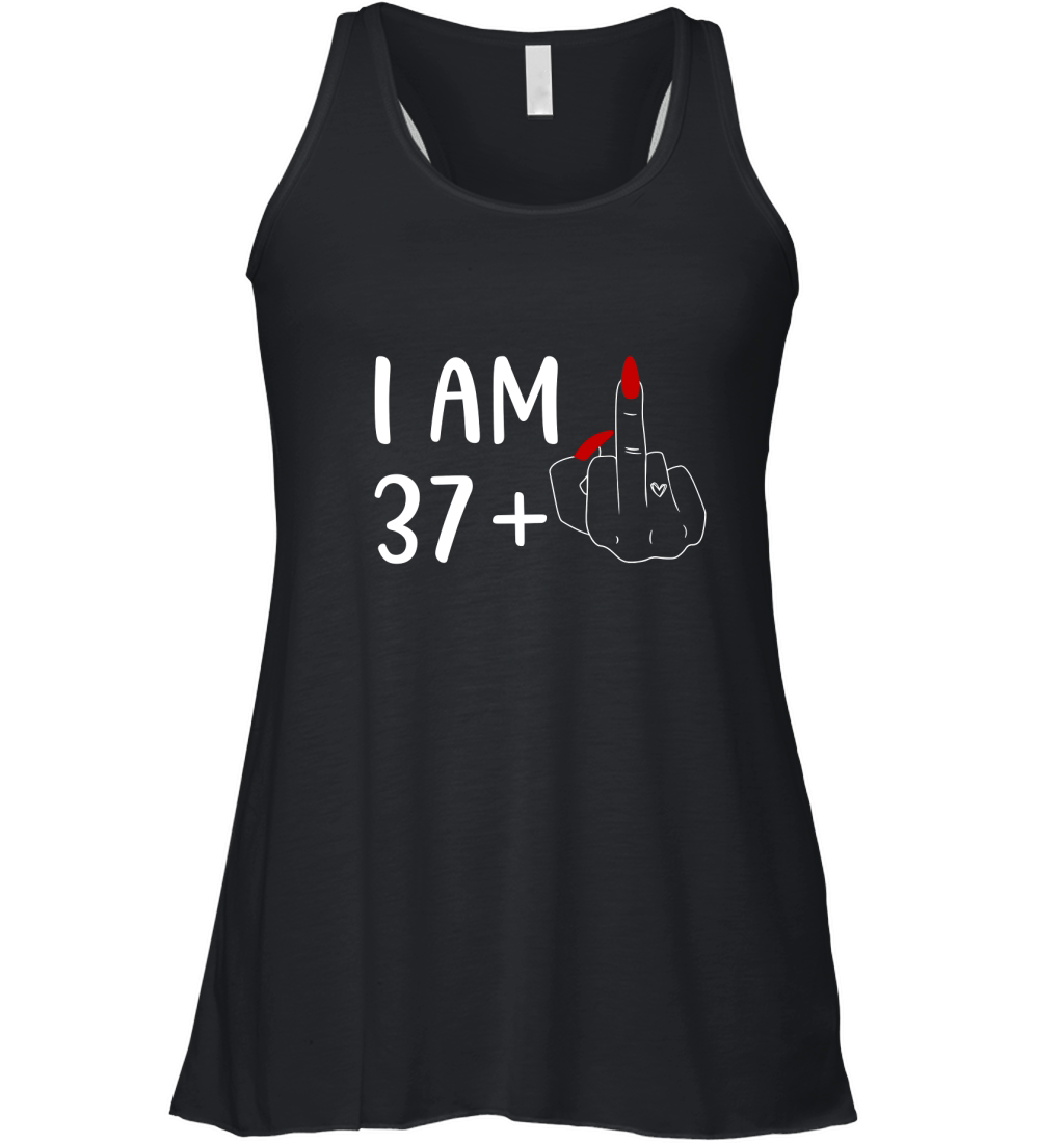 I am 37+1 Women's Flowy Tank Top