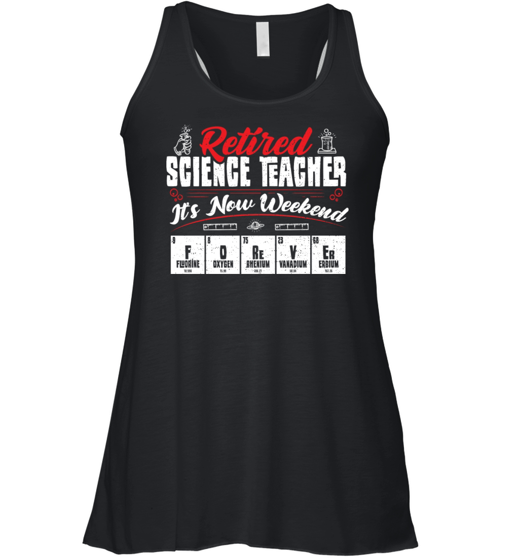 Retired Science Teacher - Teacher Women's Flowy Tank Top