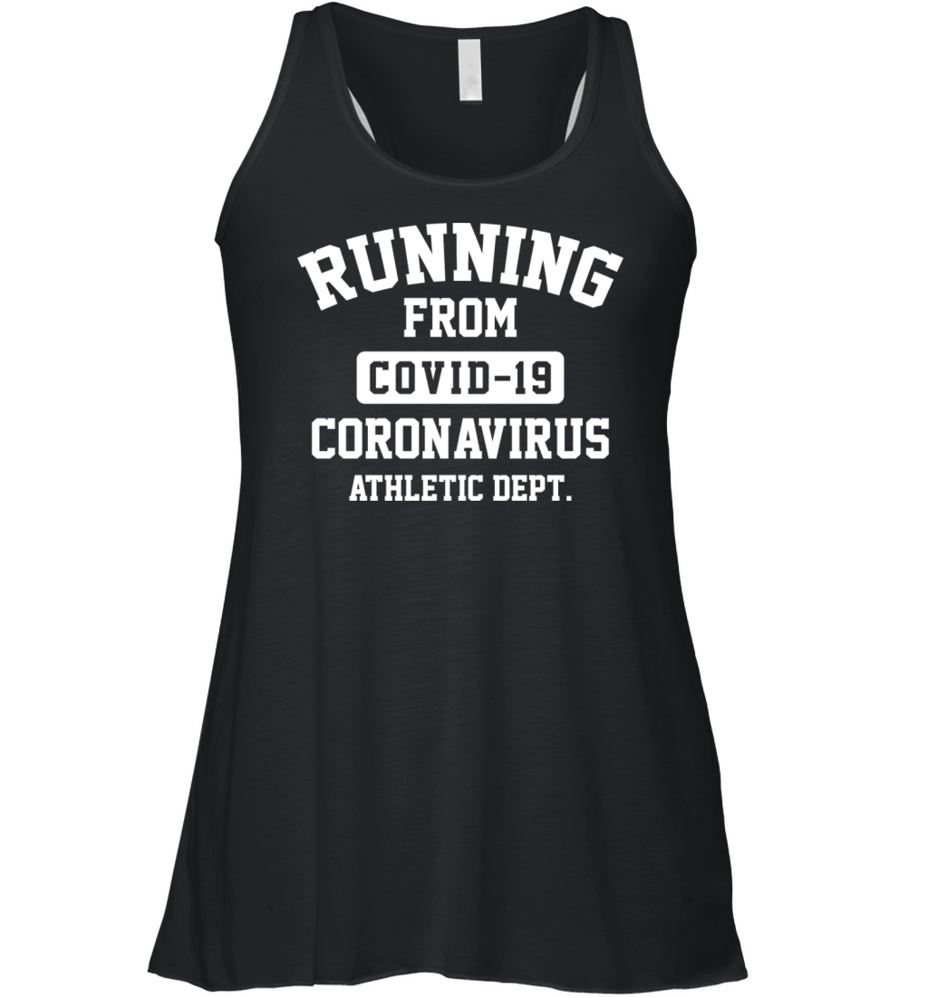 Running From Coronavirus Women's Flowy Tank Top