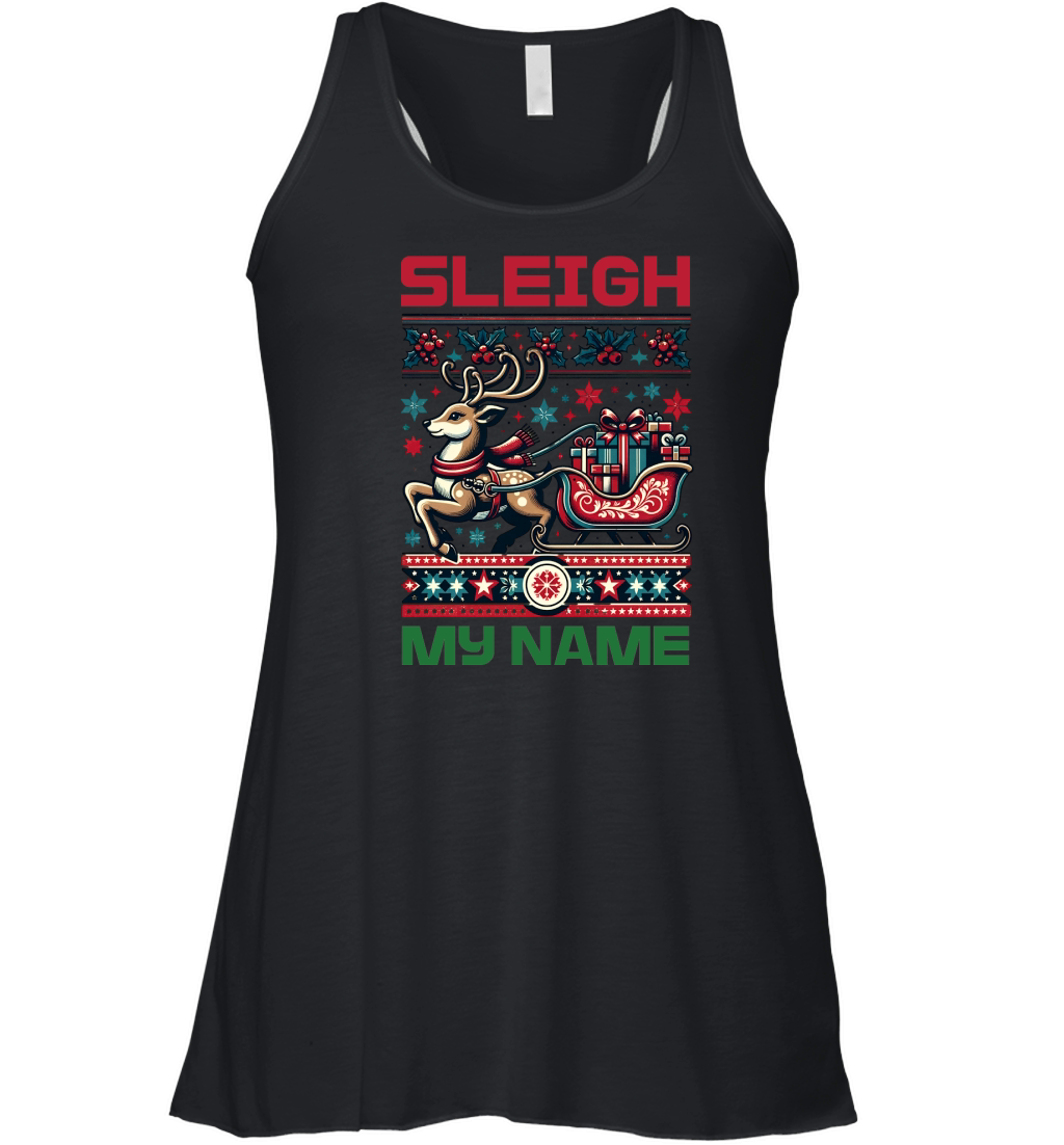 Sleigh My Name Christmas 2 Women's Flowy Tank Top