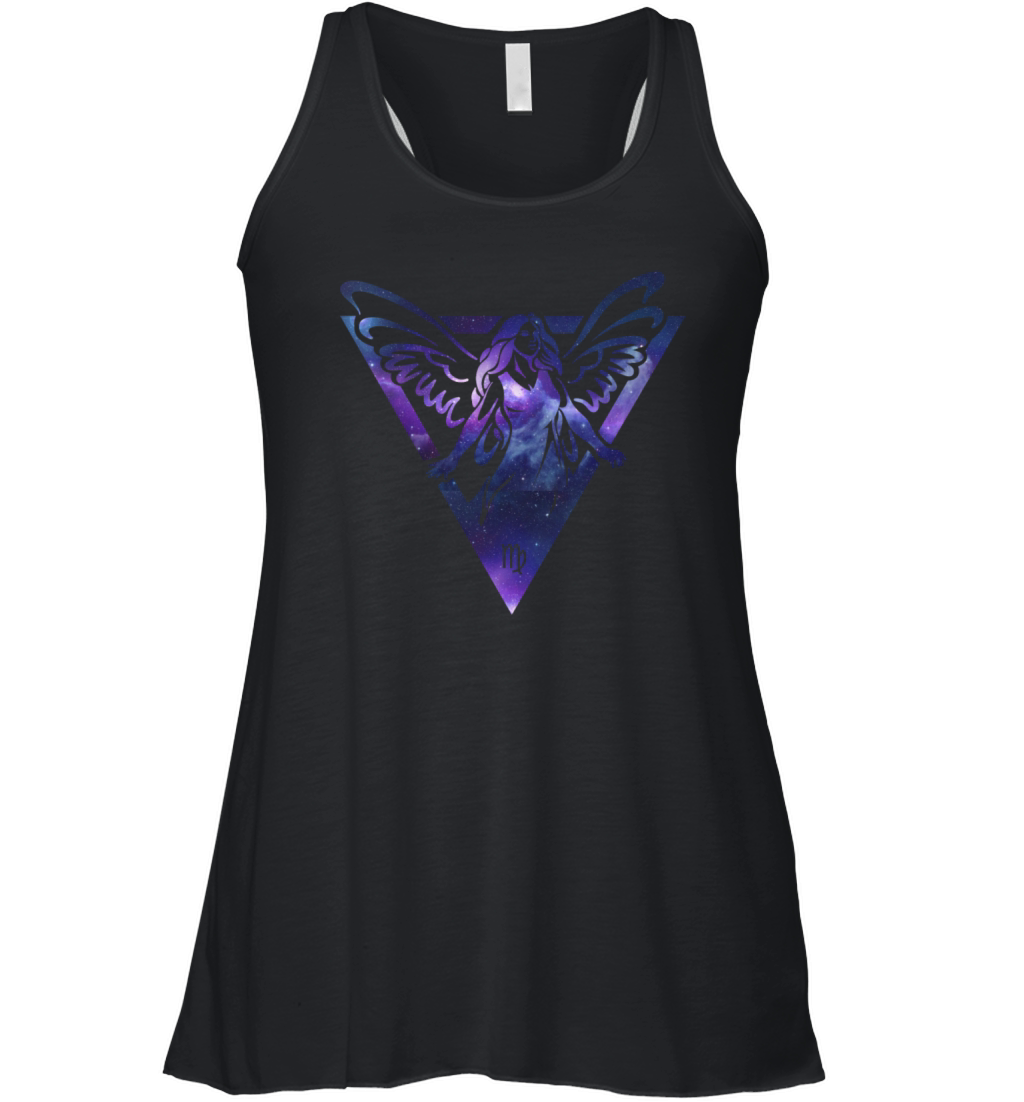 Virgo Zodiac Sign Virgin Woman Symbol Horoscope Women's Flowy Tank Top