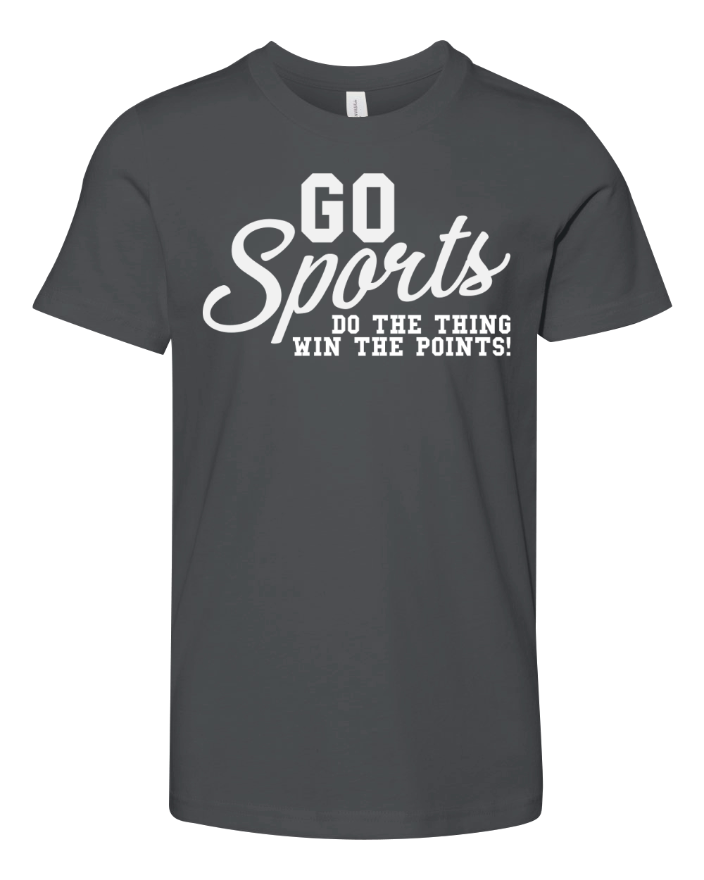 Go Sports Do The Thing Win The Points Youth Unisex Jersey Tee